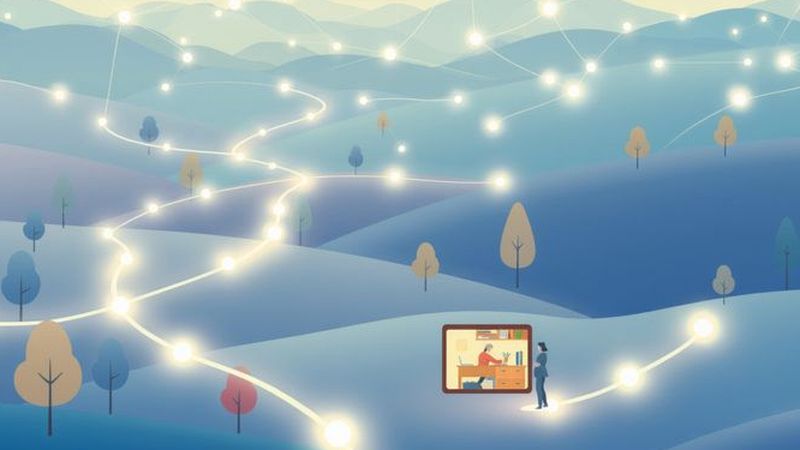 Redes neuronales transmiten calma y progreso