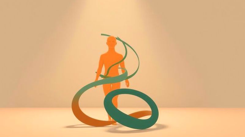 Una ilustración calmada