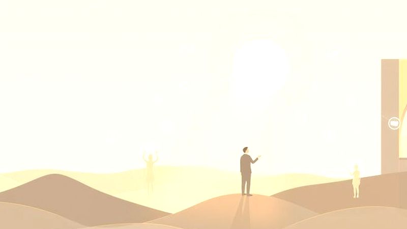 Un ser solitario busca la armonía interior